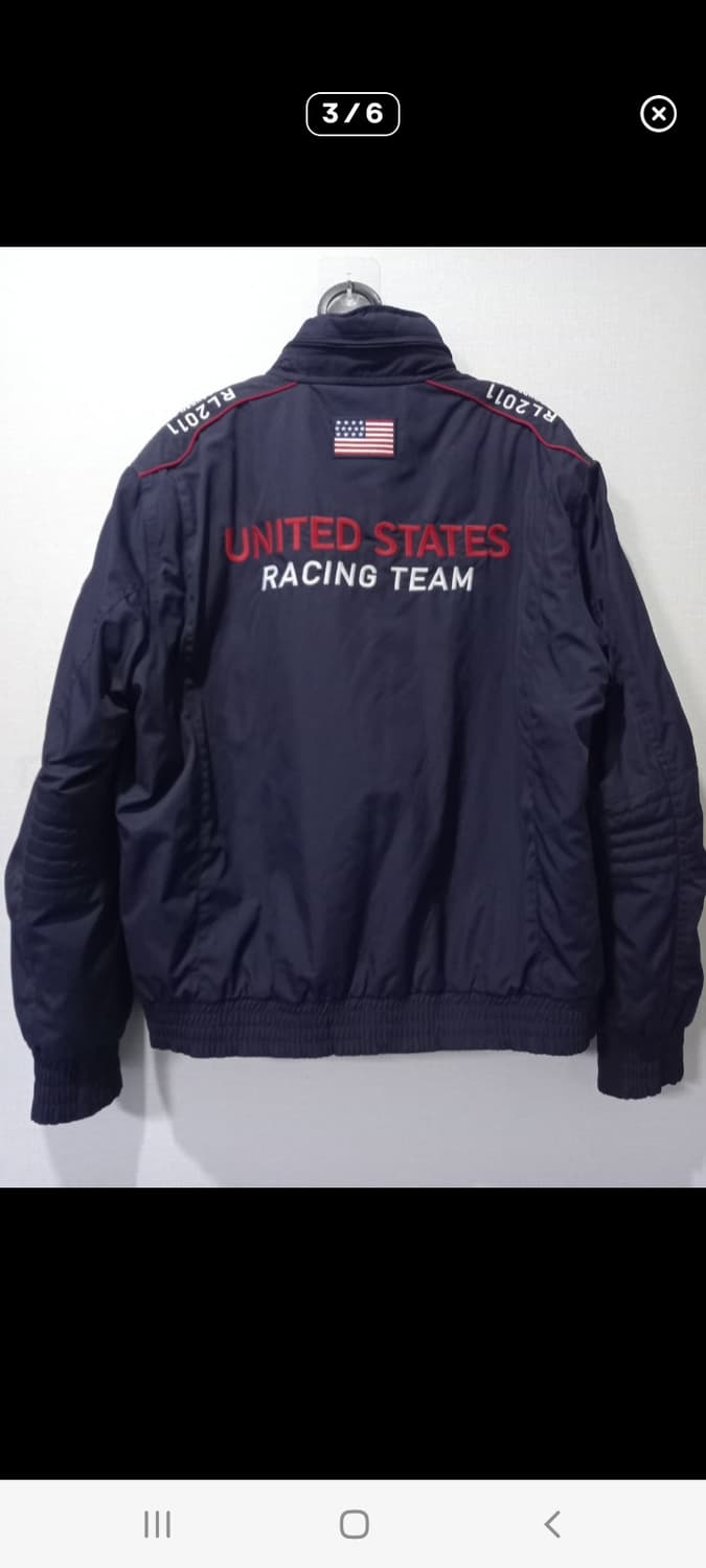 폴로 POLO 랄프로렌 USA팀 레이싱 봄버 자켓 100/L 상품이미지3