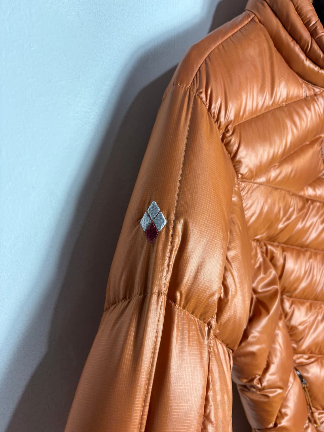 Montbell 몽벨 경량 패딩 주황 상품이미지5