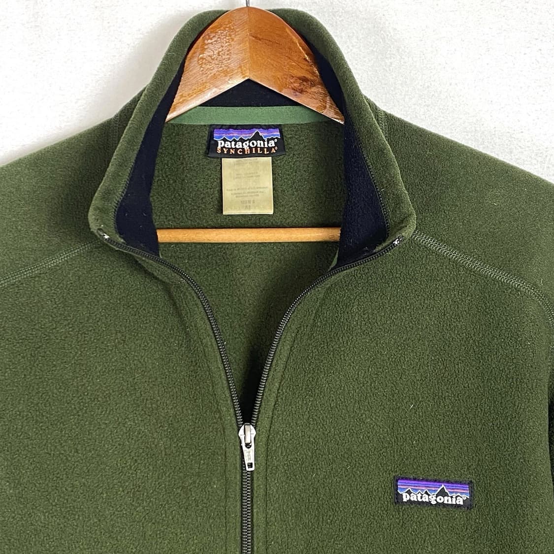 10s 파타고니아 신칠라 1/4 집 올리브/블랙 상품이미지2