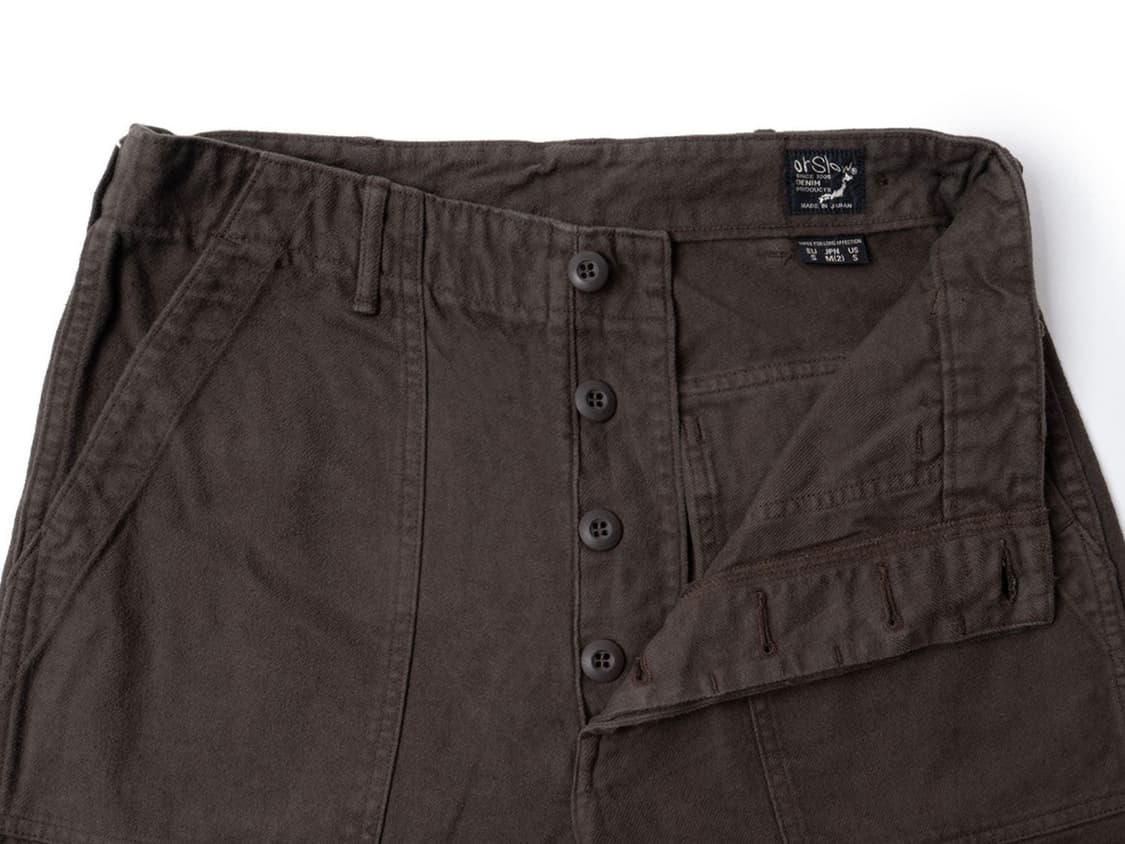 오어슬로우 퍼티그팬츠(커피브라운) 상품이미지3