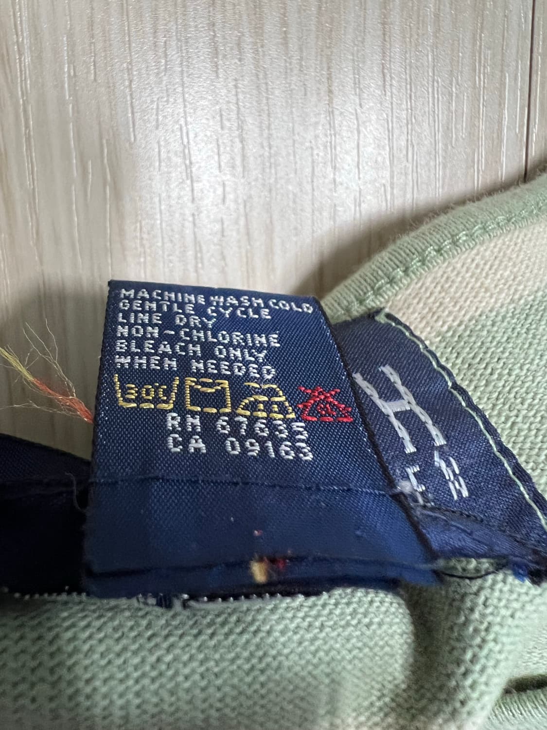 랄프로렌 피스타치오 스트라이프 여성반팔 상품이미지5