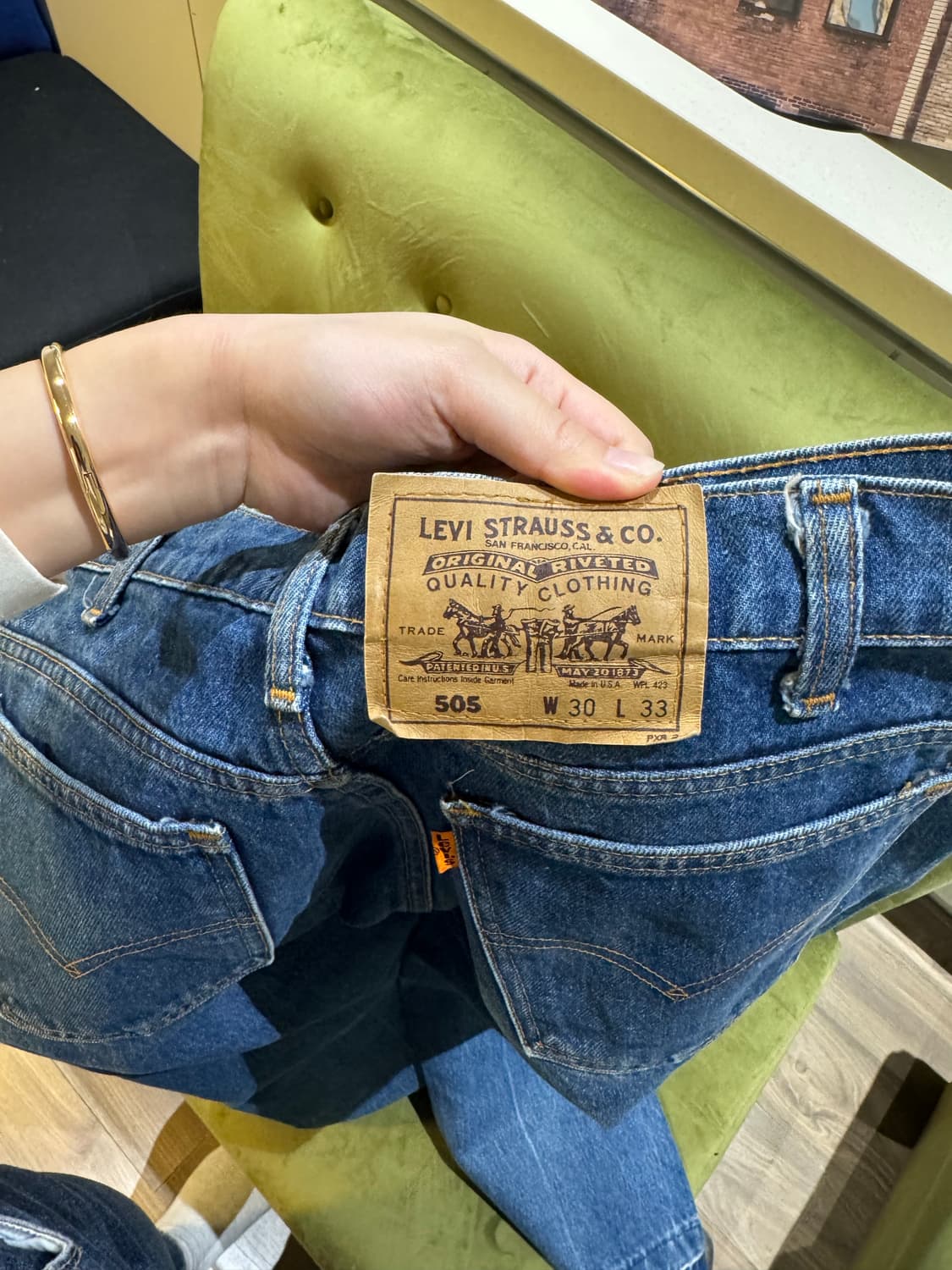 리바이스 505 상품이미지1