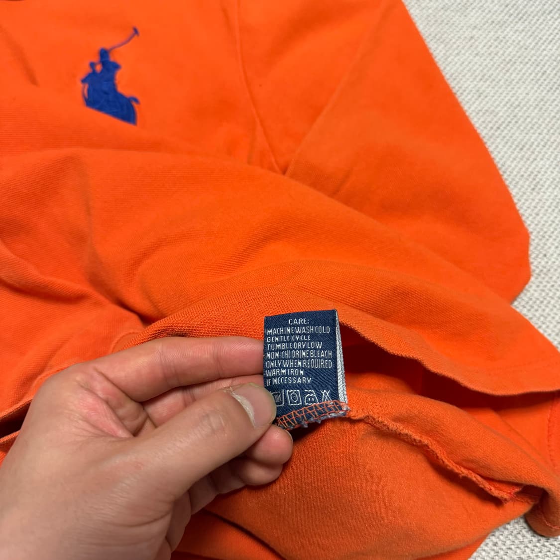 폴로 랄프로렌 빅포니 긴팔 카라티 상품이미지4