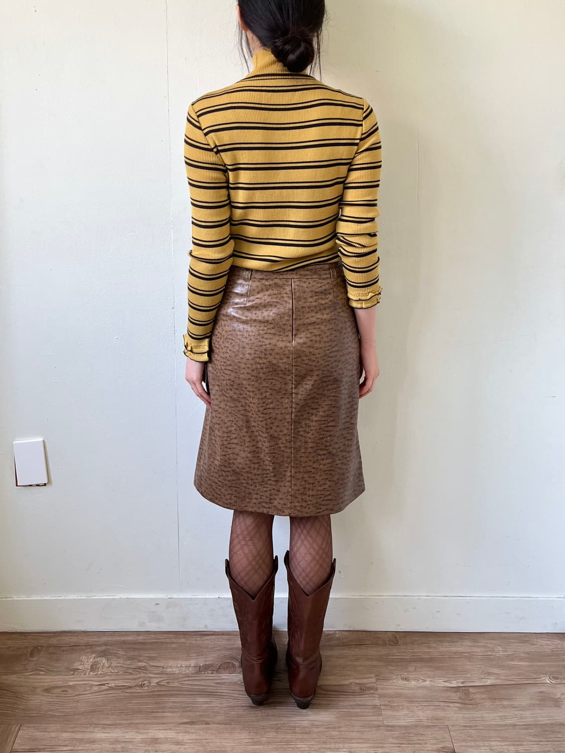 Diab’less 레더 스커트 상품이미지10