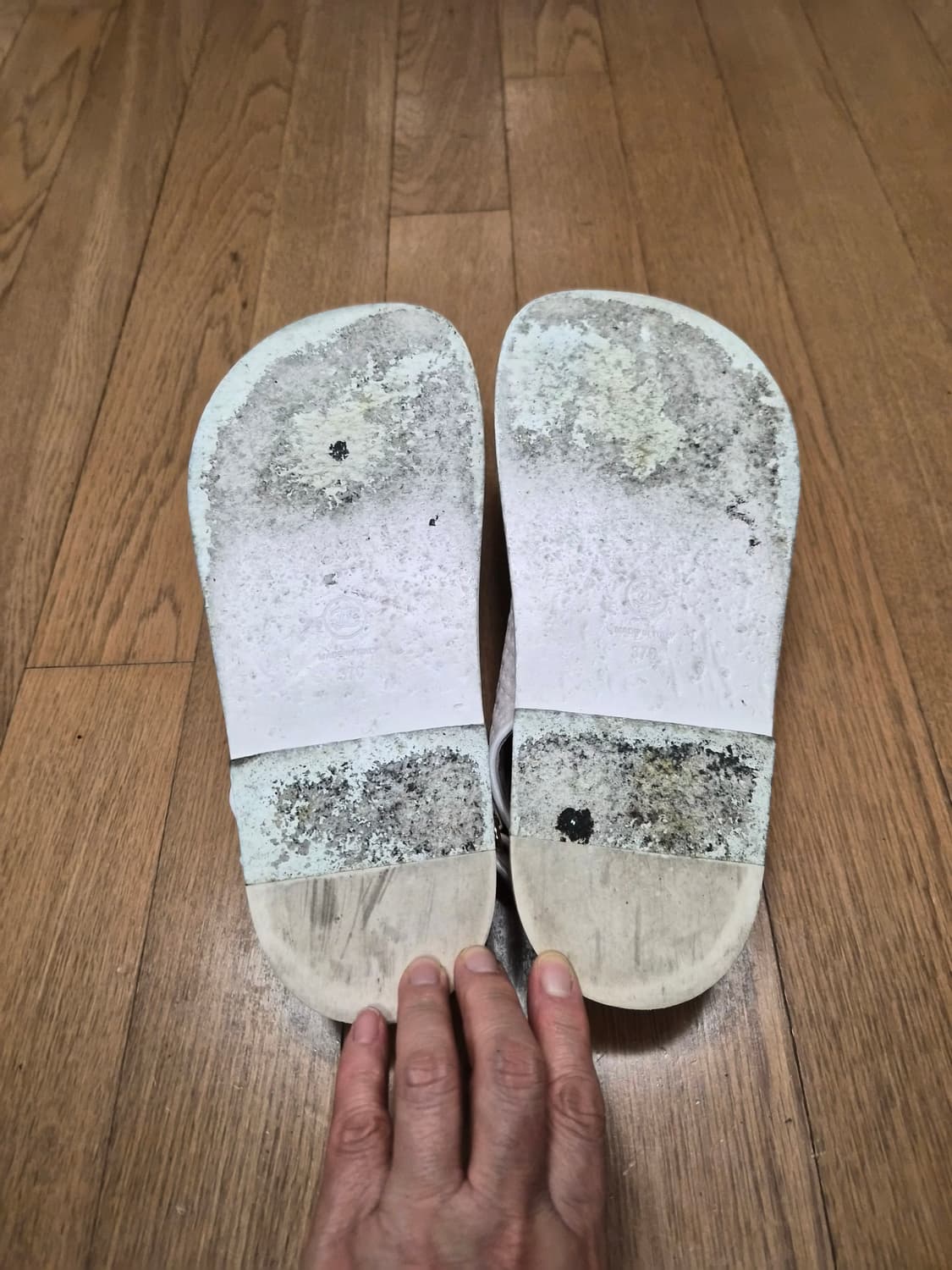 (정품) 샤넬 벨크로 샌들 37 (명품 여자 신발 슬리퍼 뮬 스니커즈) 상품이미지6