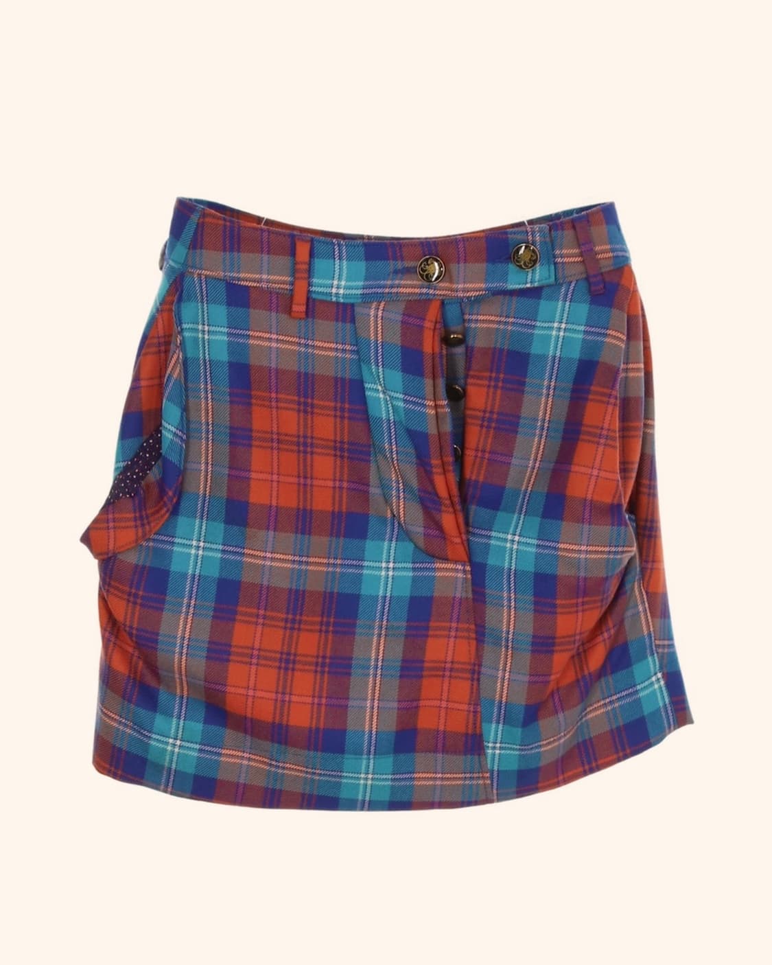 비비안 웨스트우드 F/W 2011 런웨이 타탄 스커트 상품이미지2