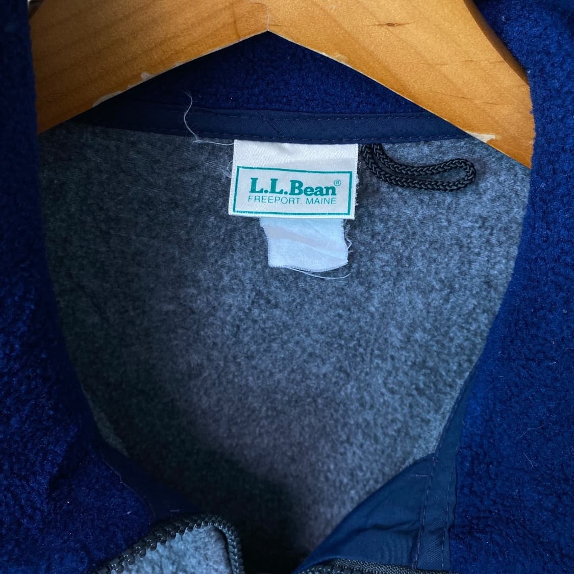 (L)빈티지 L.L.bean 엘엘빈 딥파일 후리스 집업재킷 상품이미지3