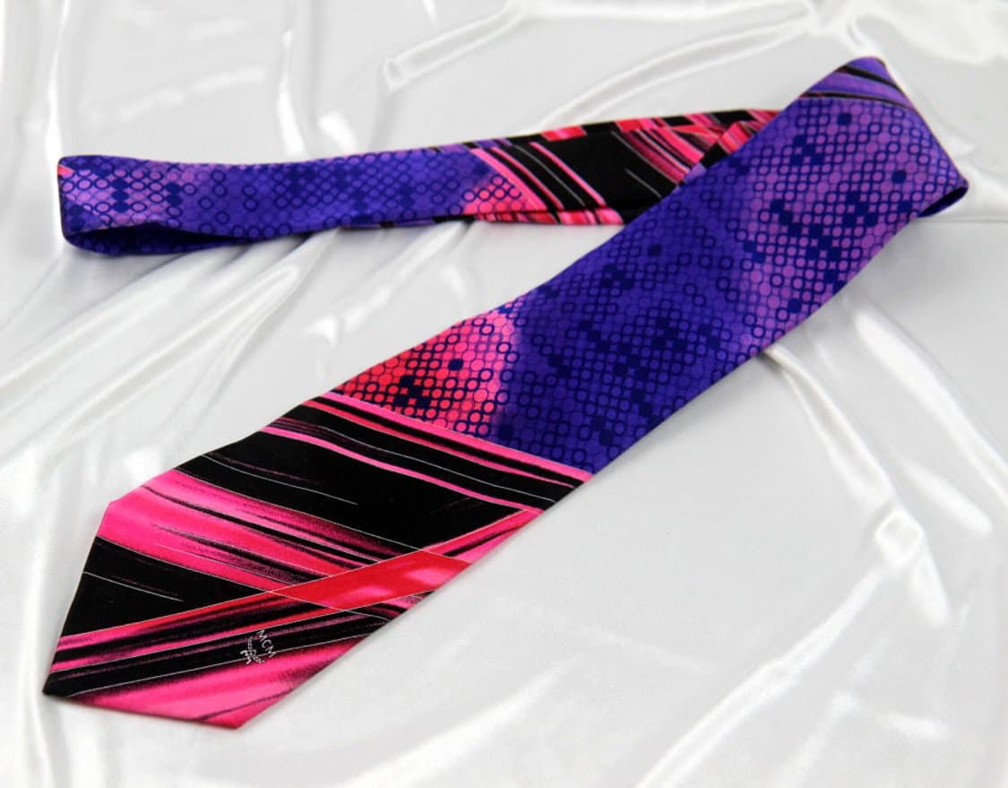 엠씨엠 8.7cm 미사용 남자 명품 넥타이 MCM 상품이미지2