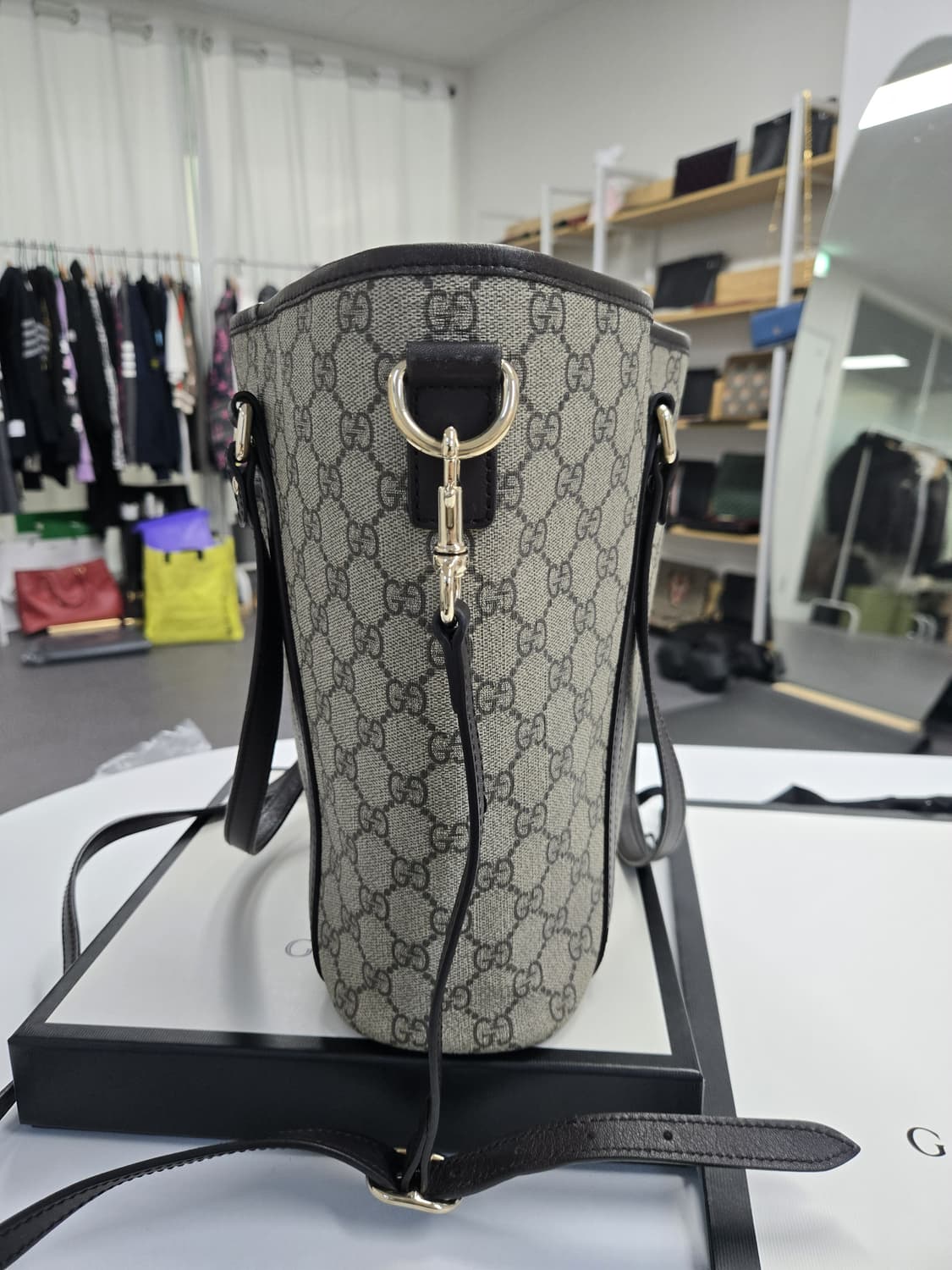 [A급컨디션]구찌 시그니처 토트 숄더백 상품이미지5