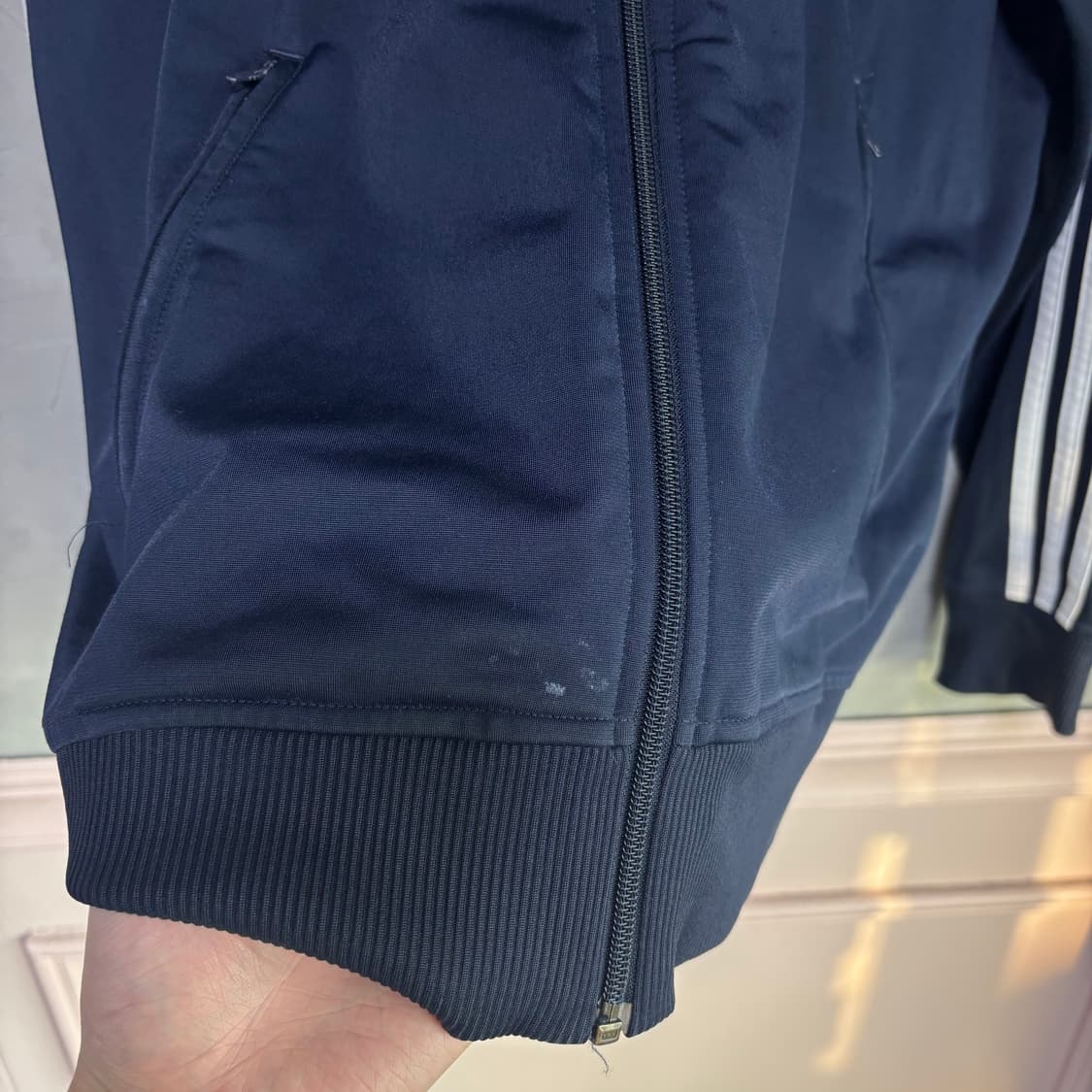 아디다스 파이어버드 져지 트랙탑 네이비 상품이미지4