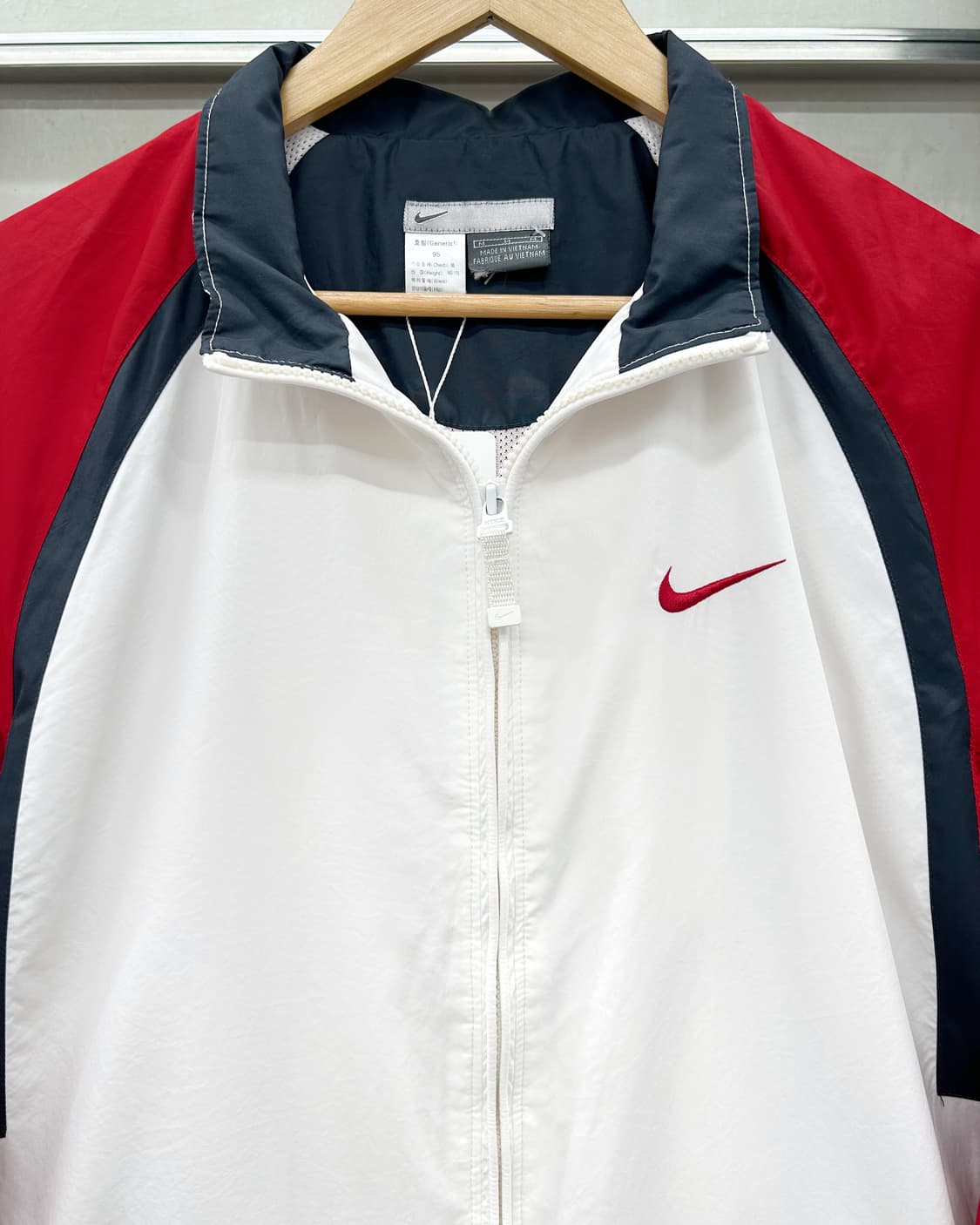 나이키 NIKE 00s 스우시 트랙 자켓 올드스쿨 바람막이 상품이미지3