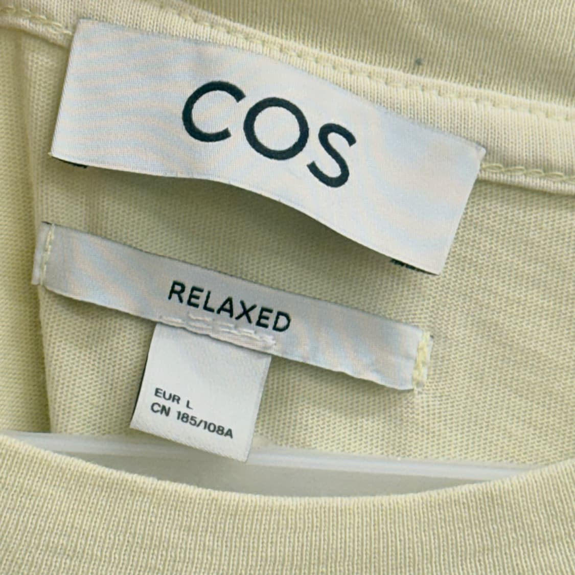 COS 오버사이즈 relaxed 반팔 티셔츠 L 상품이미지2