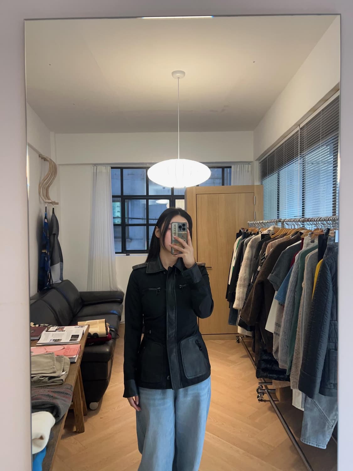 돌체앤가바나 레더트리밍 자켓 상품이미지5