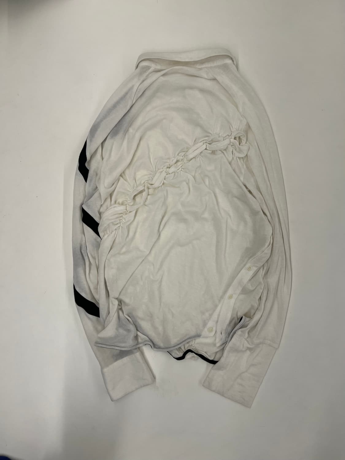 Ponder.er White Twine Spiral Smoke shirt 상품이미지3