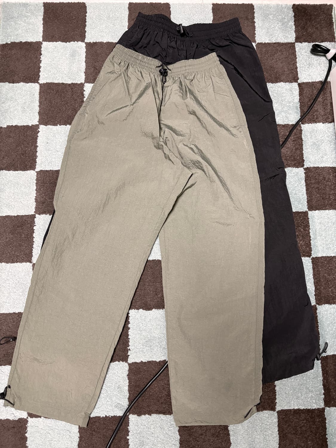 슬릭앤이지 로키팬츠og 0사이즈 올리브/블랙 일괄판매 상품이미지1