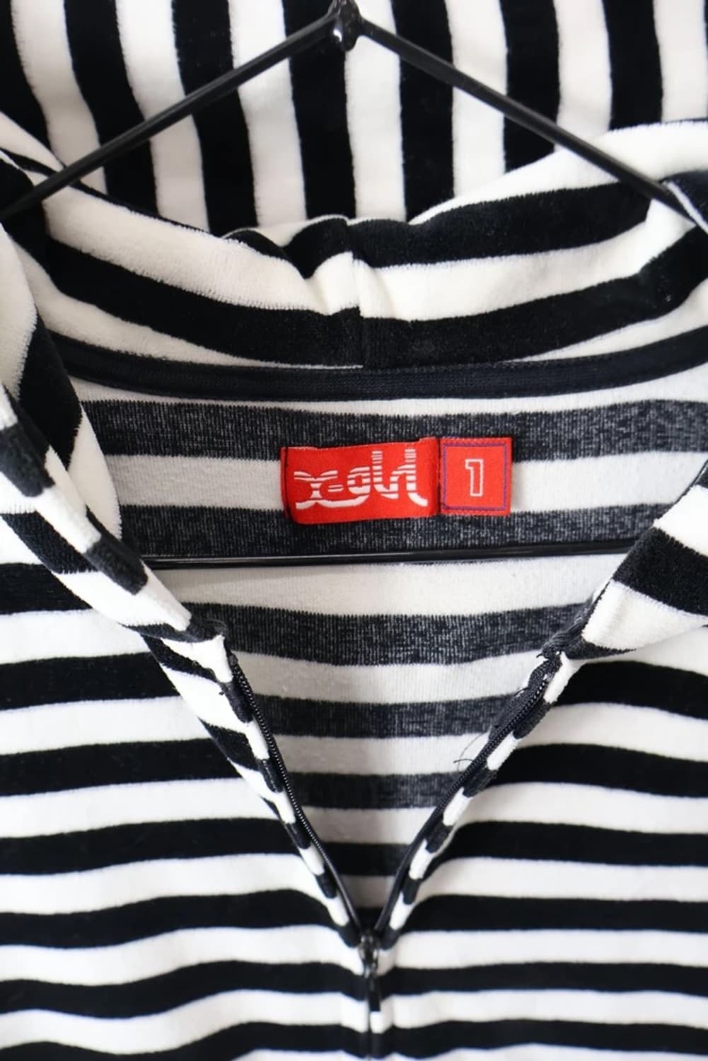 X-girl Made in Japan Stripe Zip Hoodie 상품이미지8