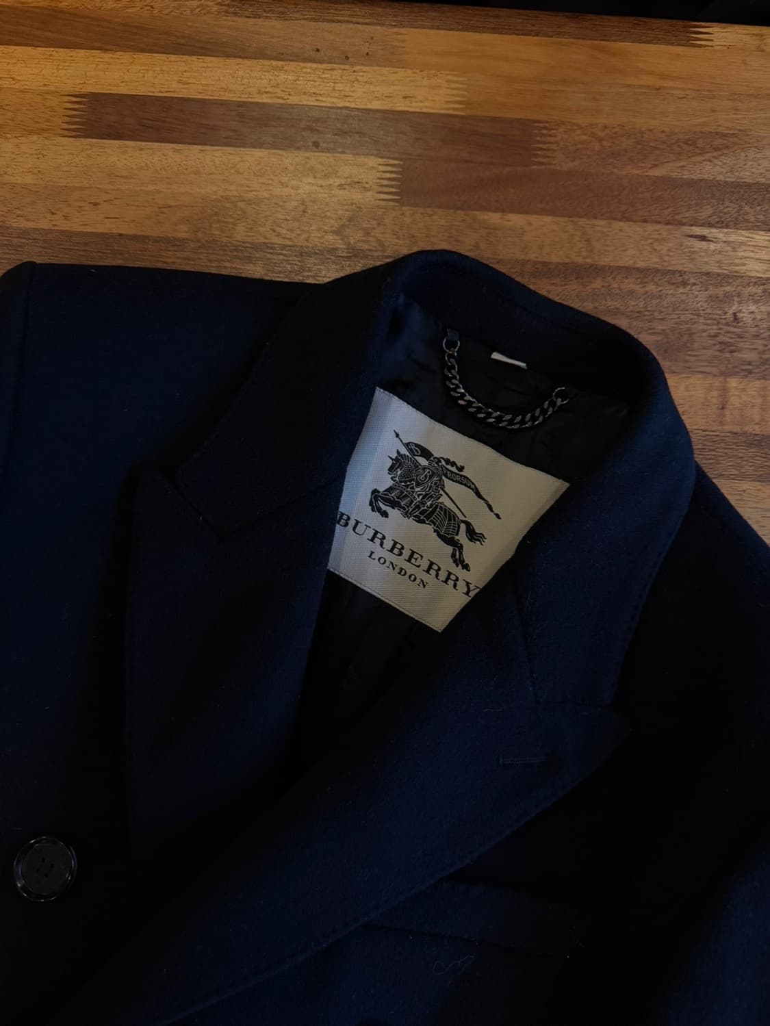 버버리 더블브레스티드 코트 남성100 상품이미지4