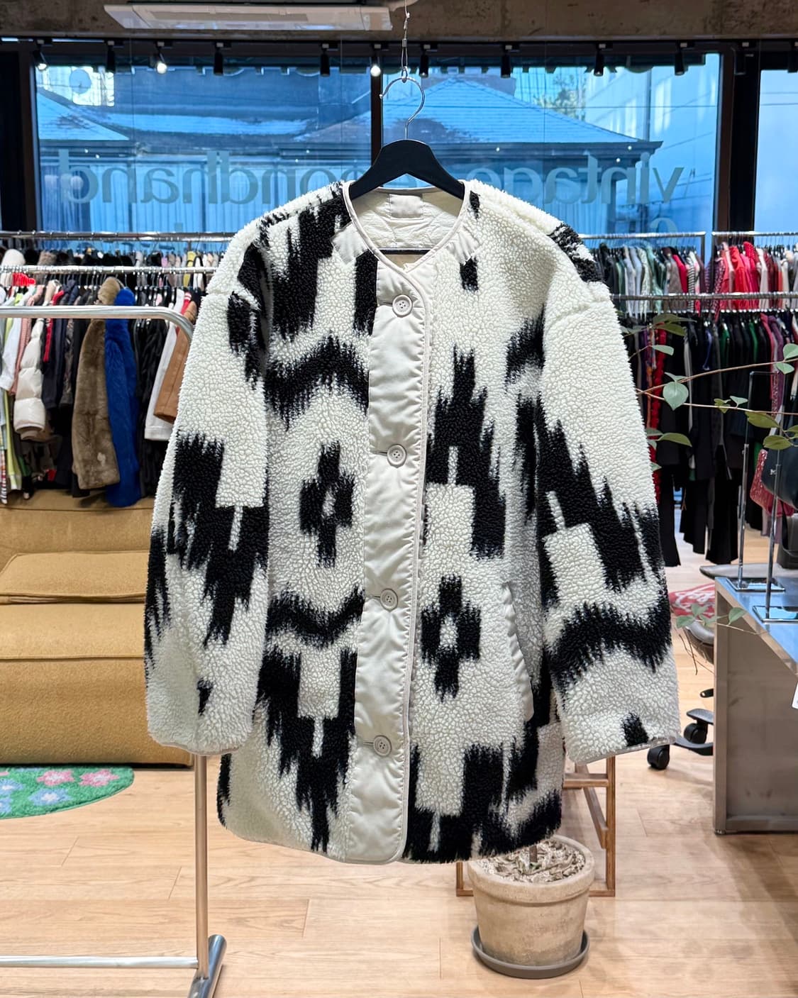 이자벨마랑 리버서블 하이메마 테디 플리스 자켓  상품이미지1