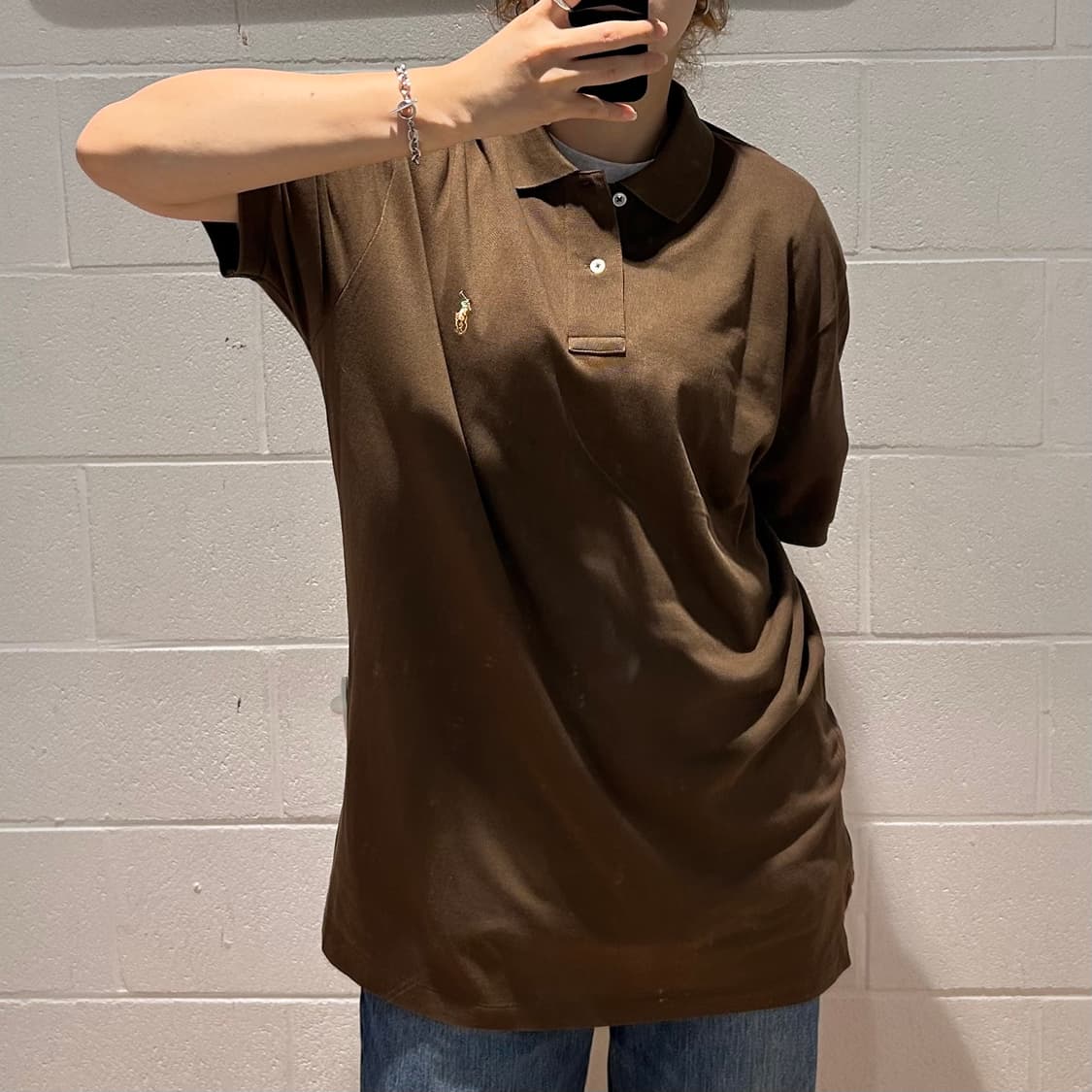 Polo Ralph Lauren Brown PK T-shirts 상품이미지3