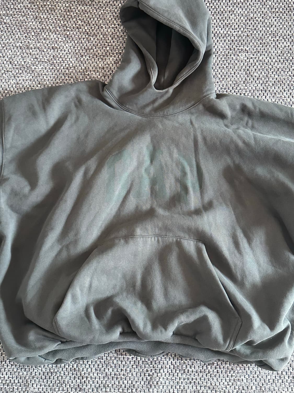 이지 갭 발렌시아가 도브 후드 블랙 상품이미지1