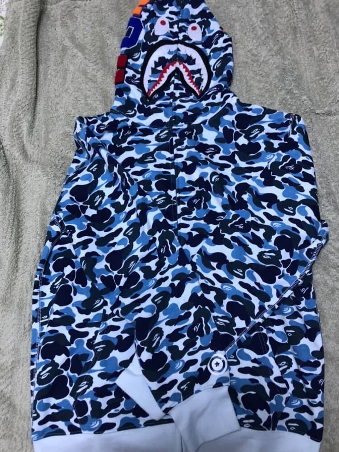 베이프 청계 후드집업 XXL 상품이미지2