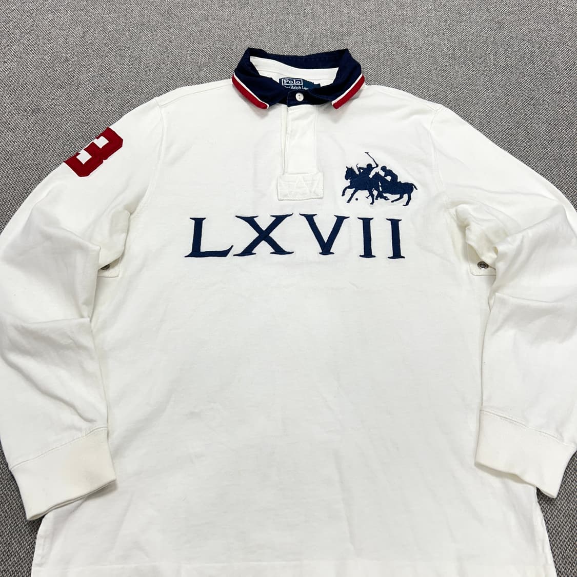 폴로 치프키프 더블포니 럭비셔츠(L) 상품이미지5
