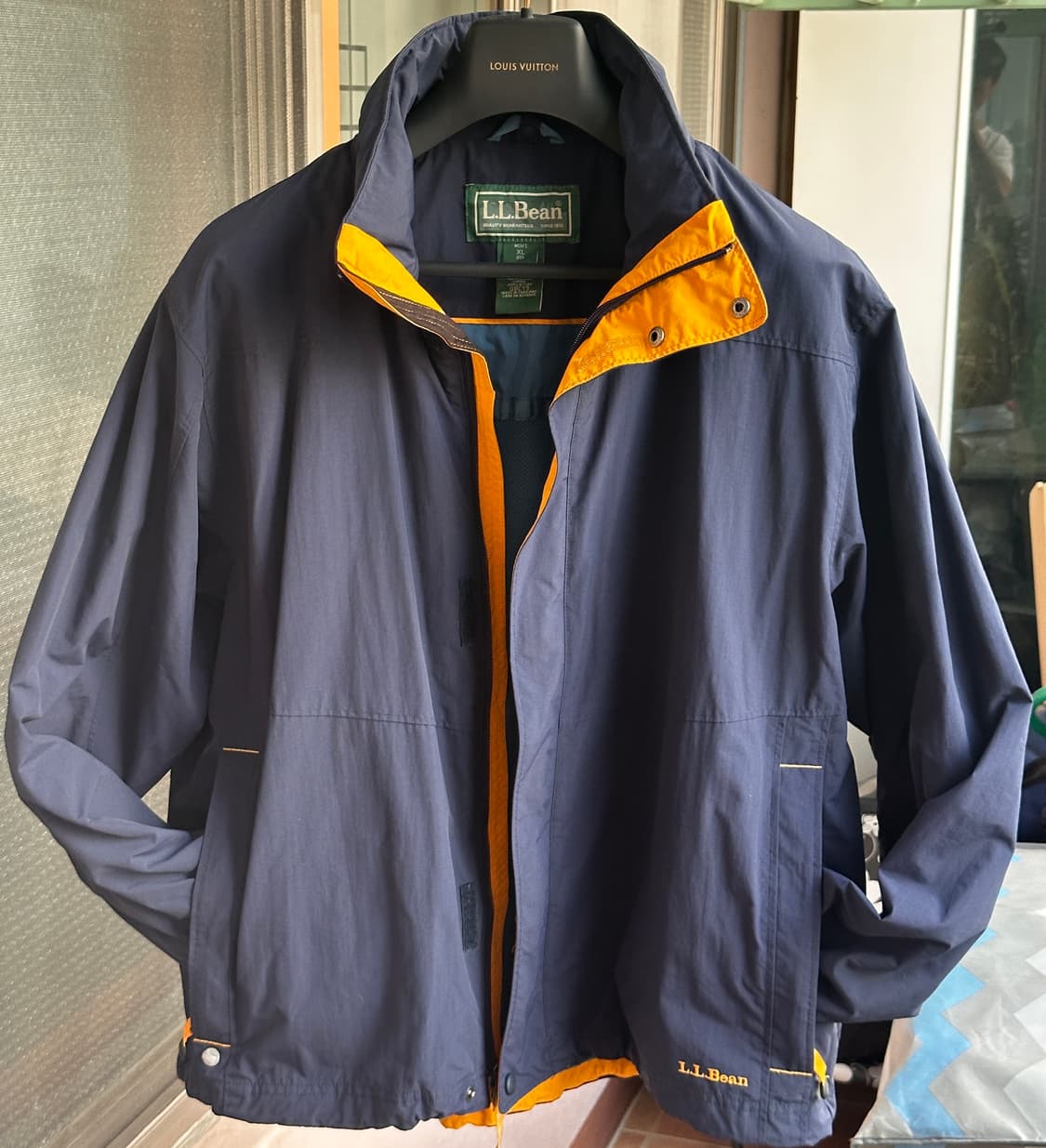 Title)[XL] L.L.Bean 엘엘빈 클래식 배색 웜업 나일론 자켓 상품이미지3