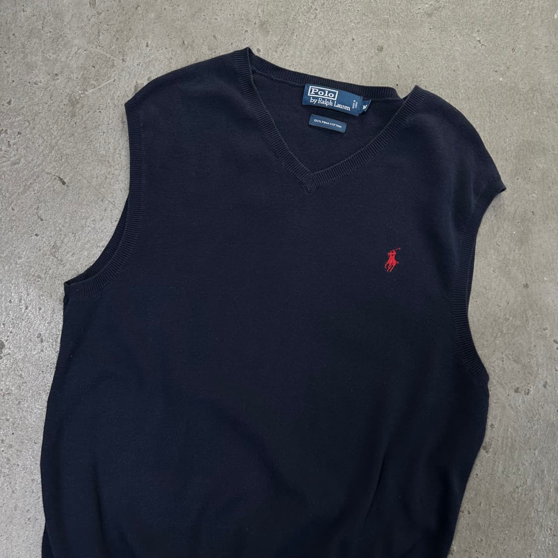 폴로 니트 조끼[1499] 상품이미지2