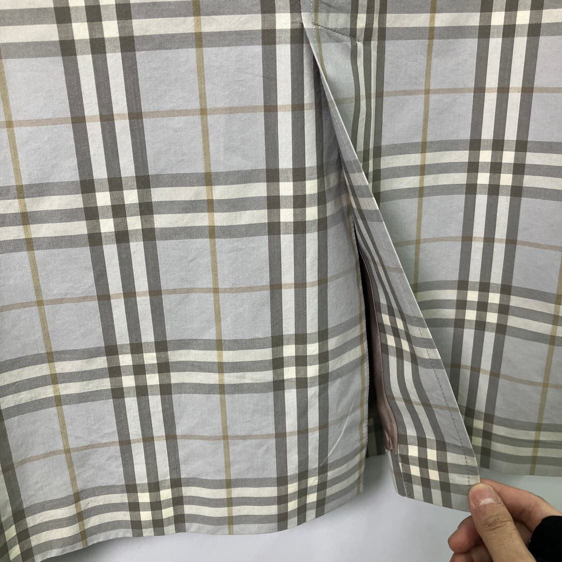 버버리 런던 체크 패턴 트렌치 코트  상품이미지7