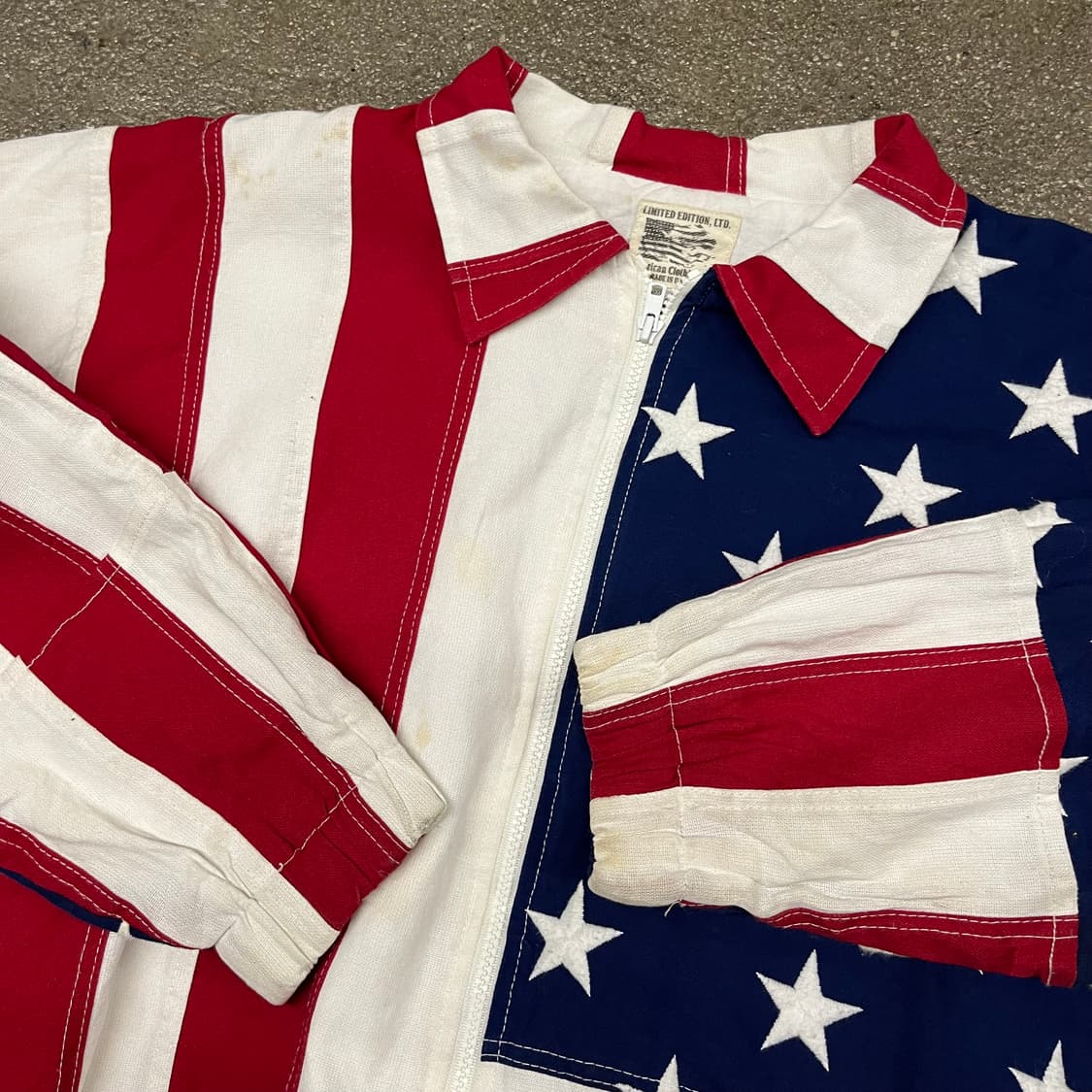 90s 빈티지 성조기 자켓 (105-110) 상품이미지3