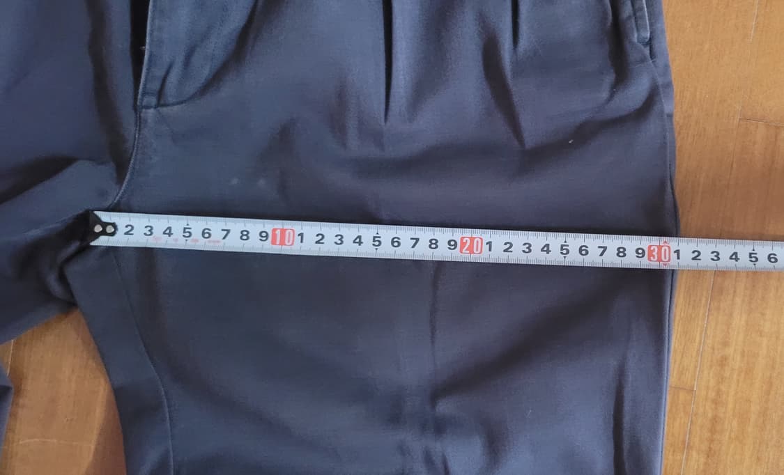 빈티지 폴로 투턱 Andrew Pants 네이비 32/30 상품이미지6