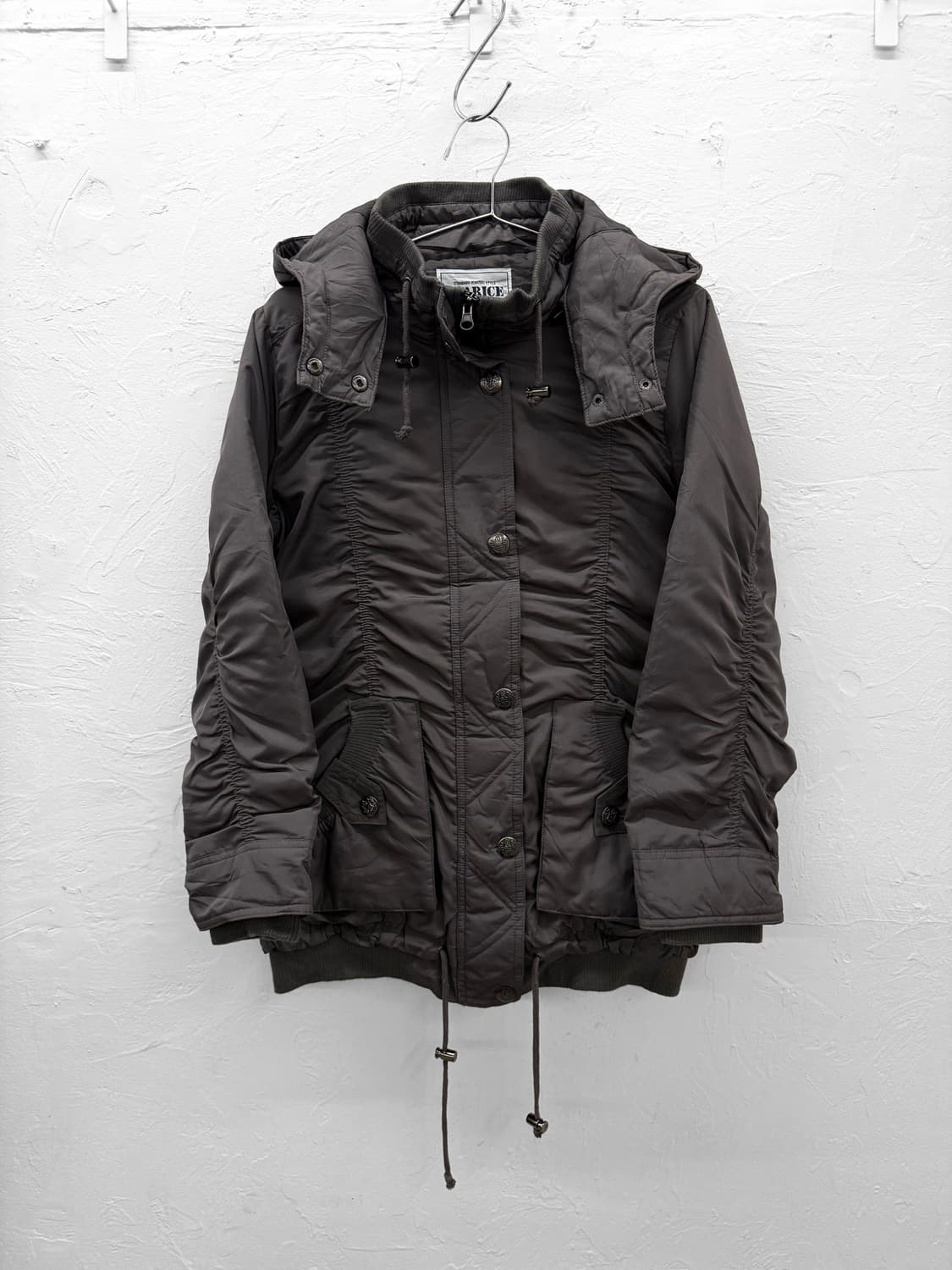 avarice 셔링 점퍼 상품이미지1