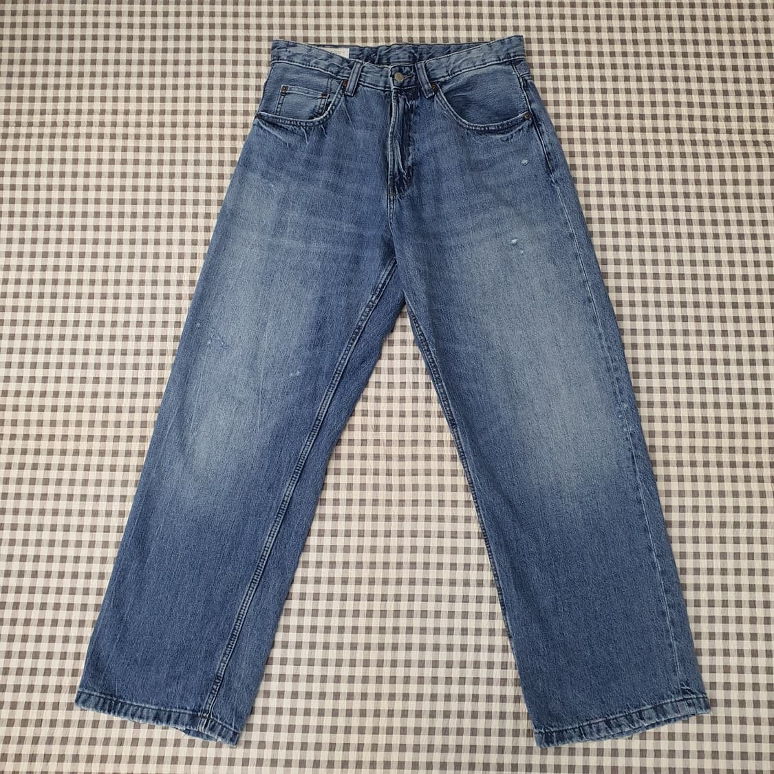 자라 와이드 데님 청바지 남자31 상품이미지1
