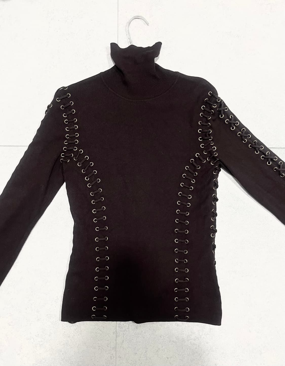 vintage corset knit 상품이미지1