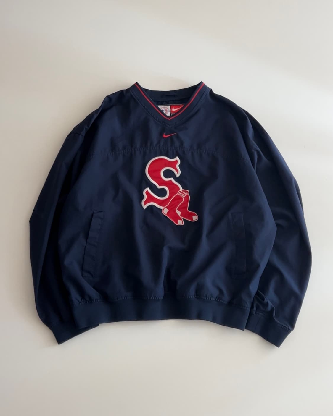 나이키 MLB 보스턴 레드삭스 웜업 자켓 M 상품이미지1