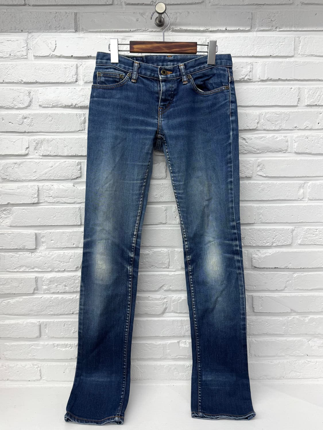 히스테릭글래머 중청 로우라이즈 스키니진 상품이미지2