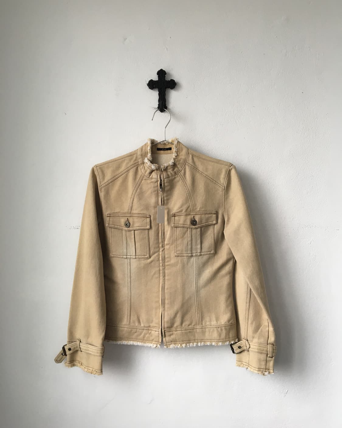 High neck cotton jacket 상품이미지1