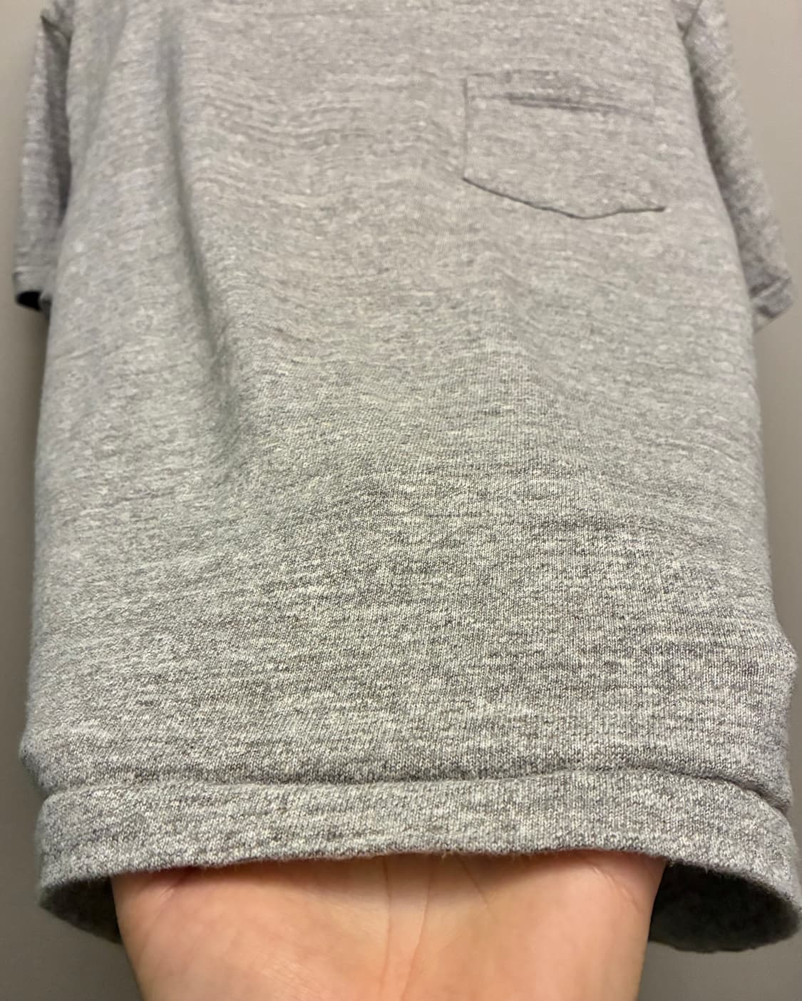 (M~L)존그럭코 웨어하우스 루프휠 천축 포켓 반팔티셔츠 그레이 상품이미지6