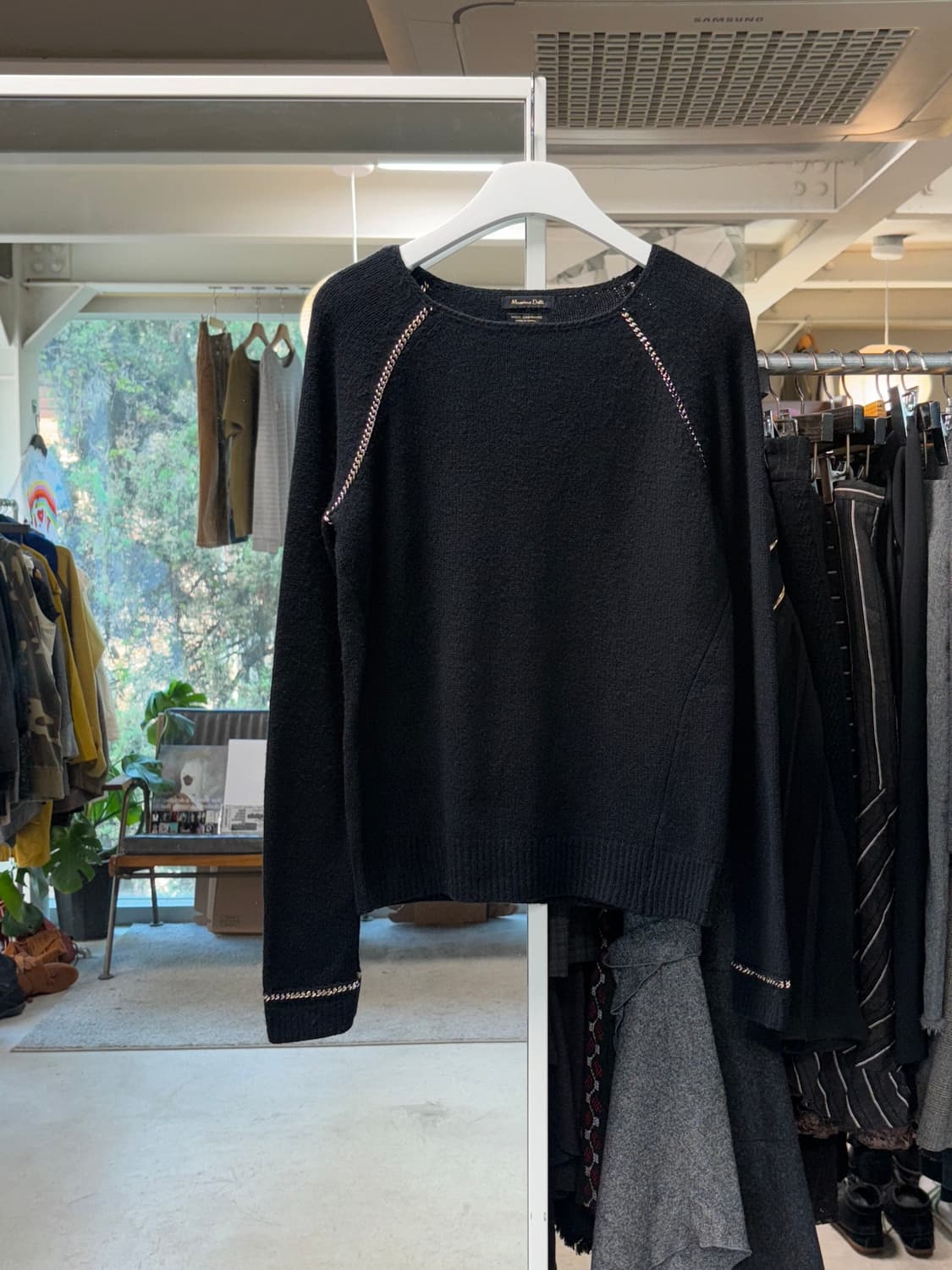 마시모 두띠 체인 니트 상품이미지1