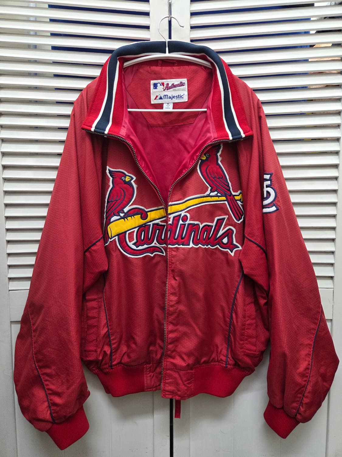 마제스틱 90s 세인트루이스 카디널스 스타디움 바시티 자켓 상품이미지2