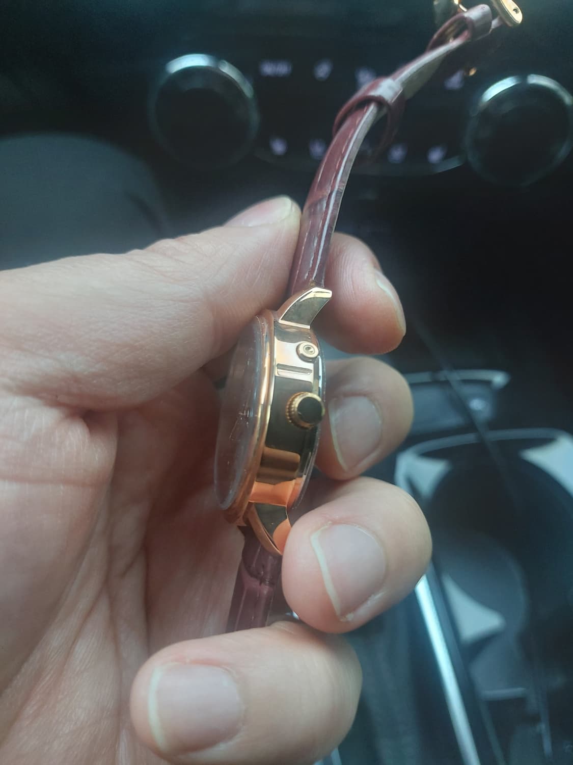 NIS 가죽 시계 문페이즈 제품 상품이미지2