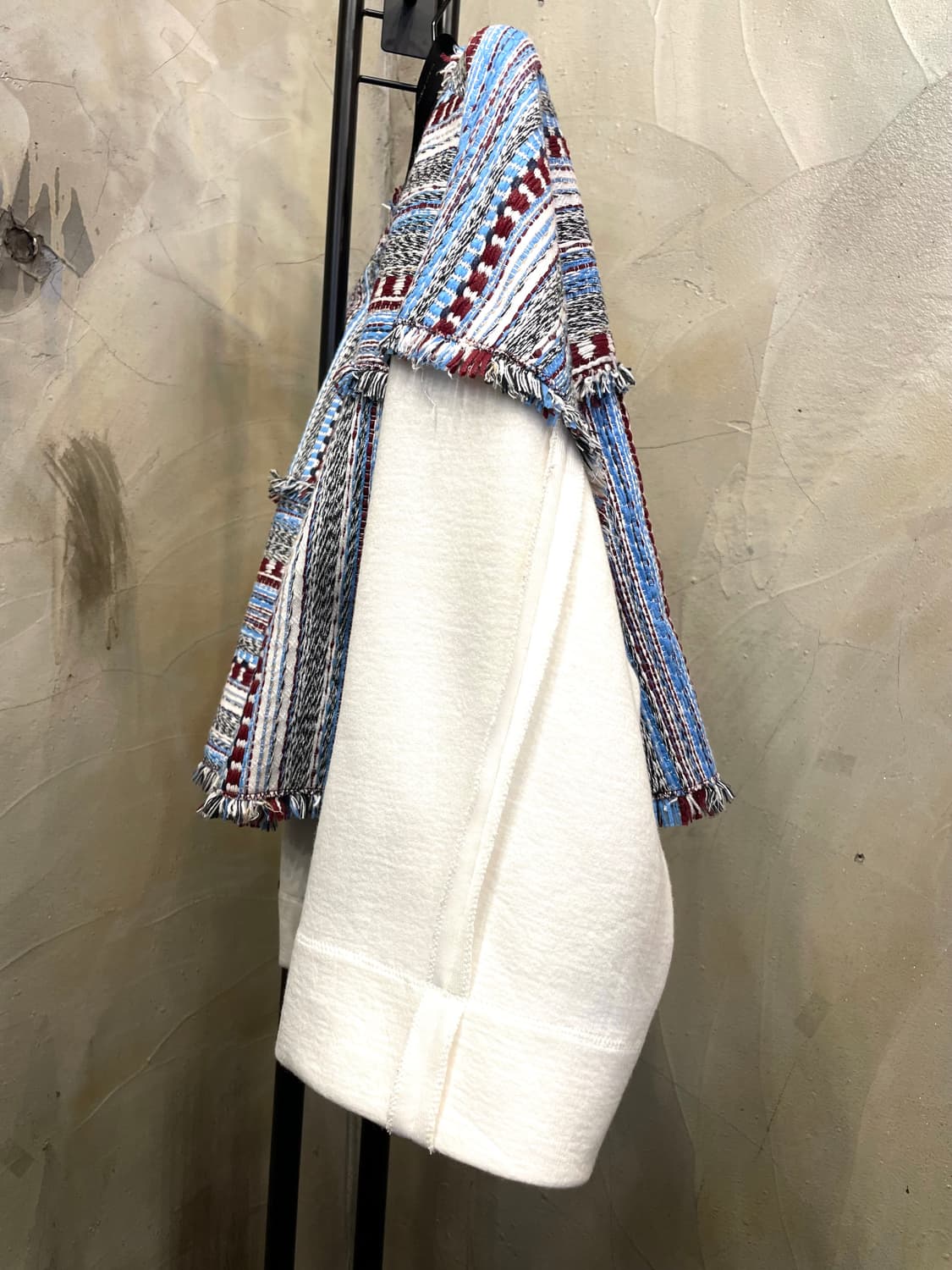 시스템 트위드 크롭 55~66 상품이미지7