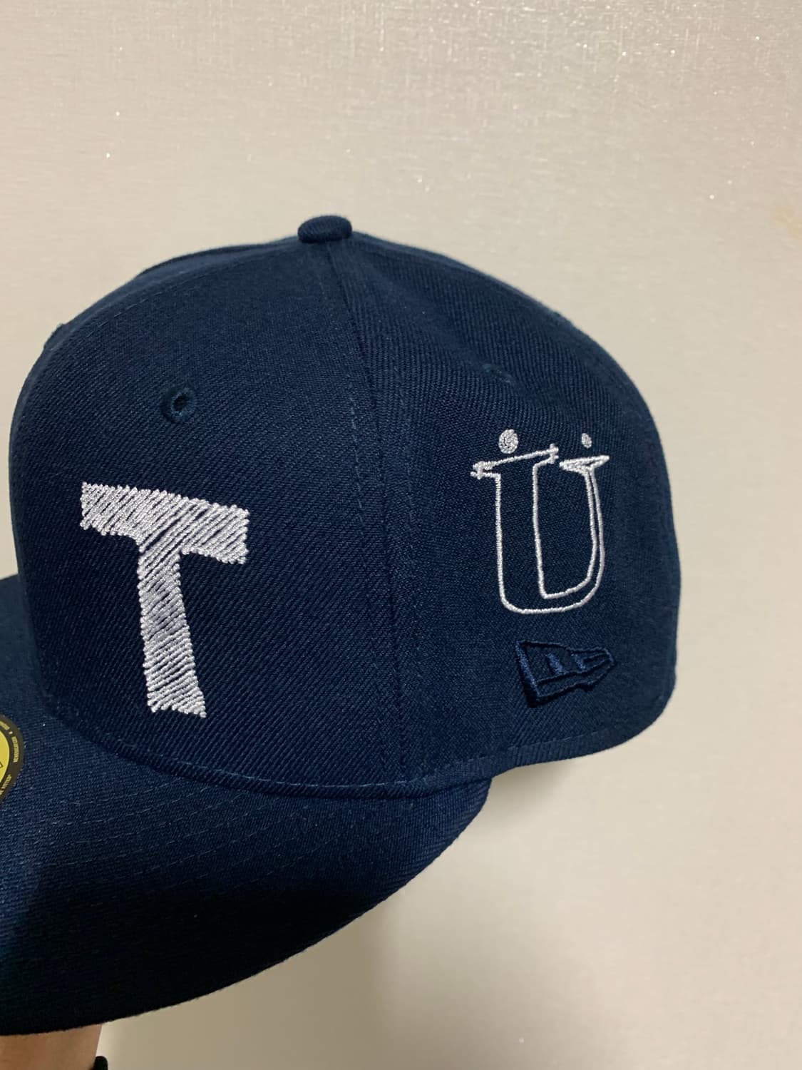 스투시 뉴에라 랜섬 자수 59피프티 캡 스냅백 네이비 상품이미지2