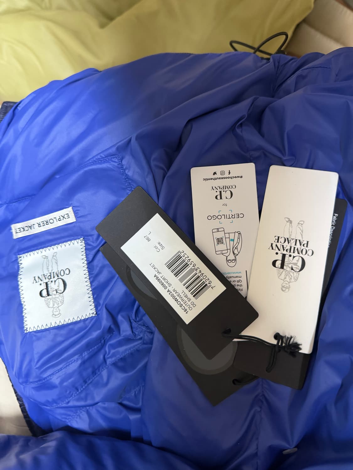 Cp 팔라스 패딩 판매합니다 (새상품급) 상품이미지7