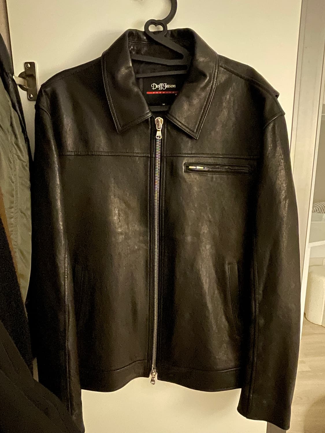 [도프제이슨] 프리미엄 램스킨 베지터블 싱글 자켓 M 상품이미지1