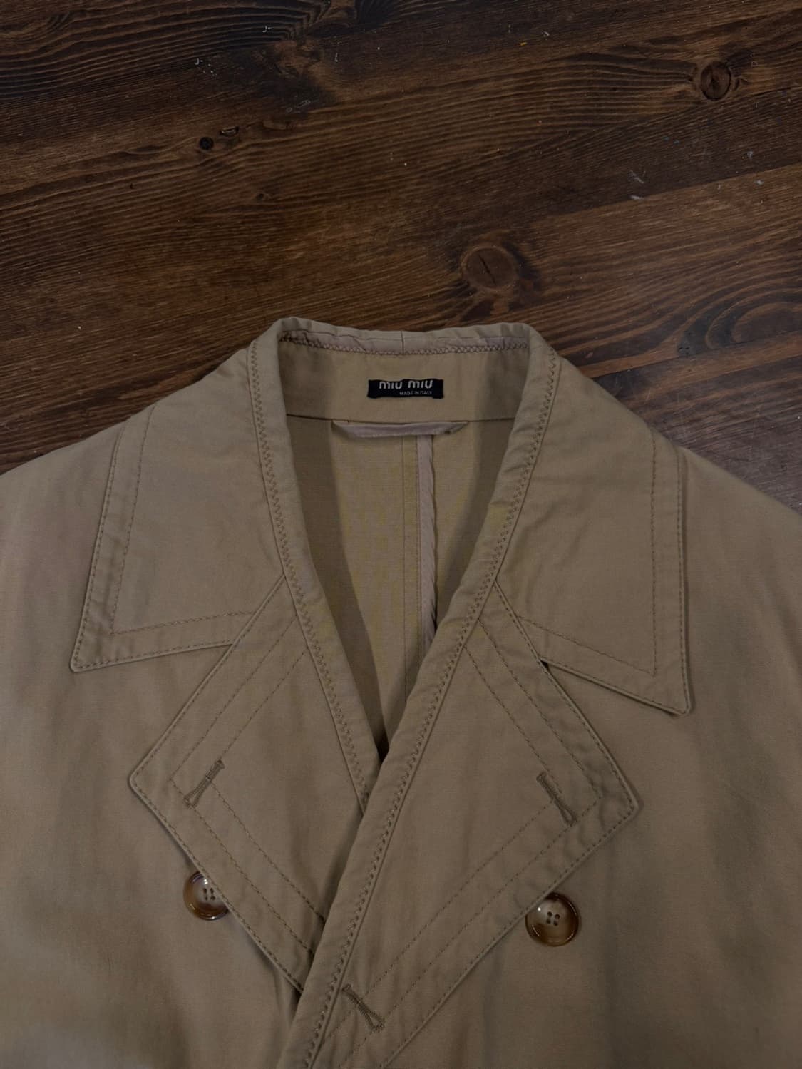 미우미우 벨티드 코트 55~66 상품이미지7