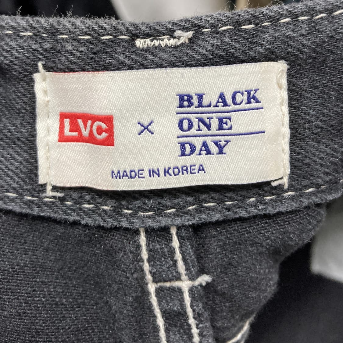 LVC x 블랙원데이 여성블랙데님팬츠 28 상품이미지4