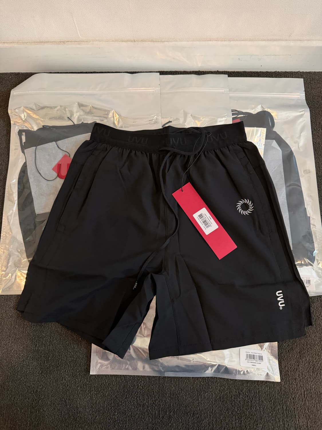 [새상품-S/M] UVU Training Shorts Black 상품이미지1