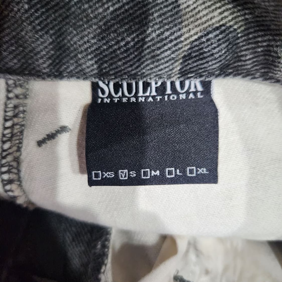 [여S]스컬터 카모 와이드 데님 팬츠[Y5C-203] 상품이미지8