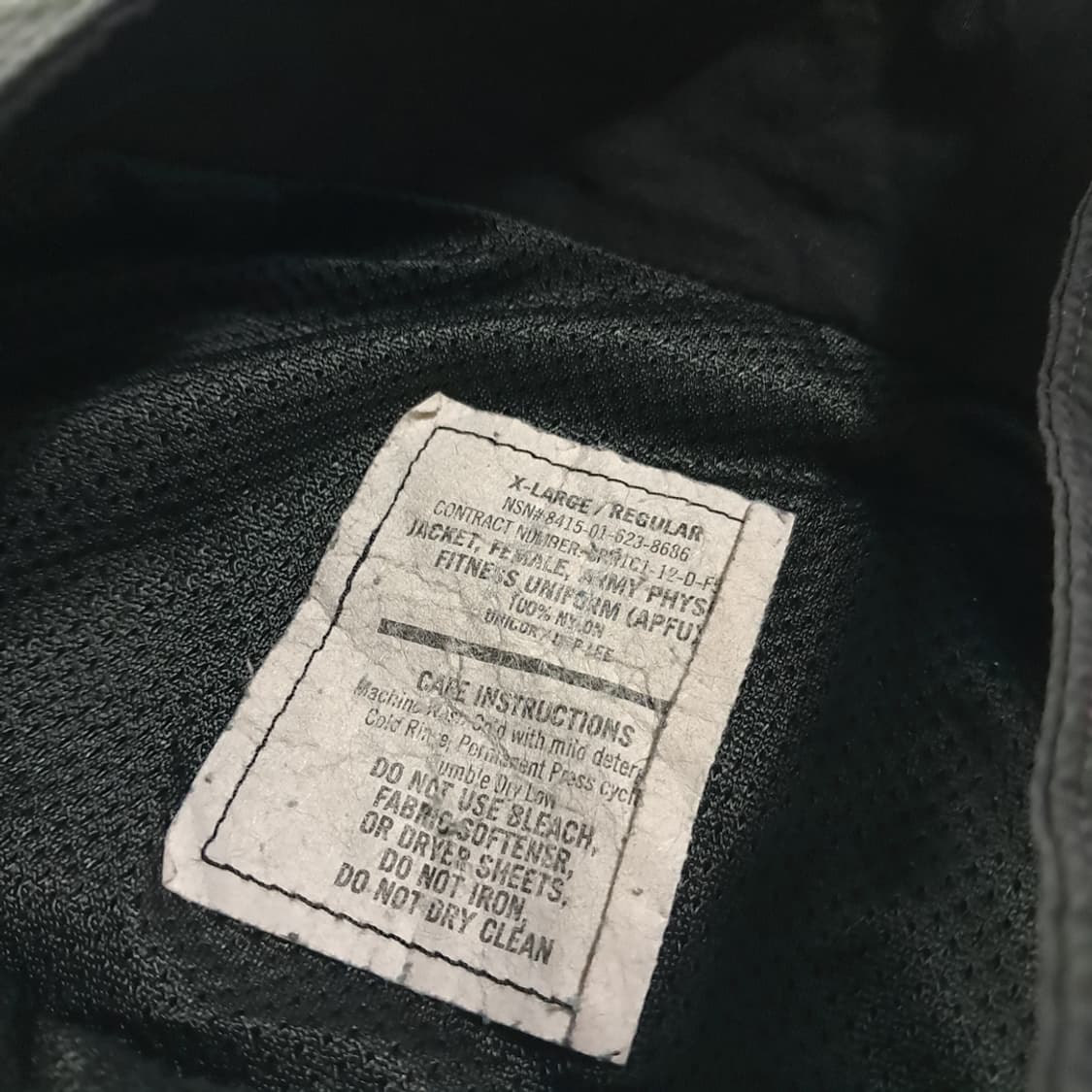 CK311 XL US Army IPFU APFU 3세대 바람막이 자켓 상품이미지3